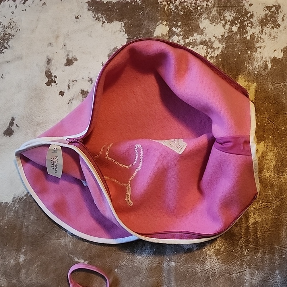 NWT Rare Pink VS Tennis Racket Cover and free (M) panty. Size: OS - Picture 8 of 8